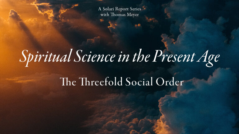 The Threefold Social Order