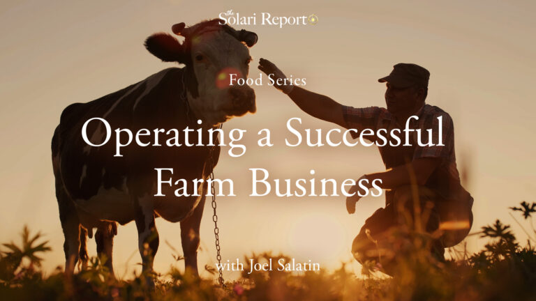Food Series: Operating a Successful Farm Business with Joel Salatin