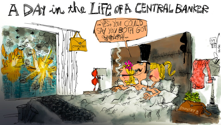 Toon of the Week: A Day in the Life of a Central Banker