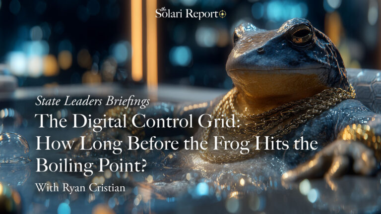 Briefing for State Leaders: The Digital Control Grid: How Long Before the Frog Hits the Boiling Point? with Ryan Cristián – Video Presentation Now Available