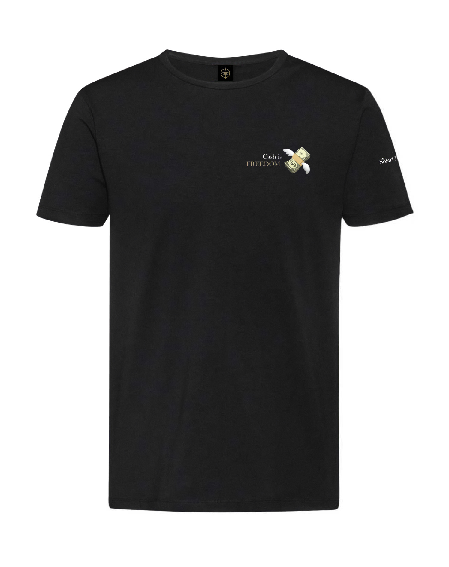 T-Shirt: Cash Is Freedom (Black)