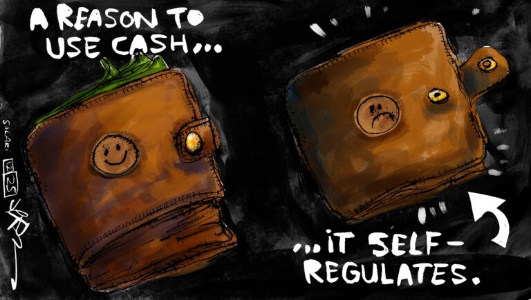 Toon of the Week: Cash Self-Regulates